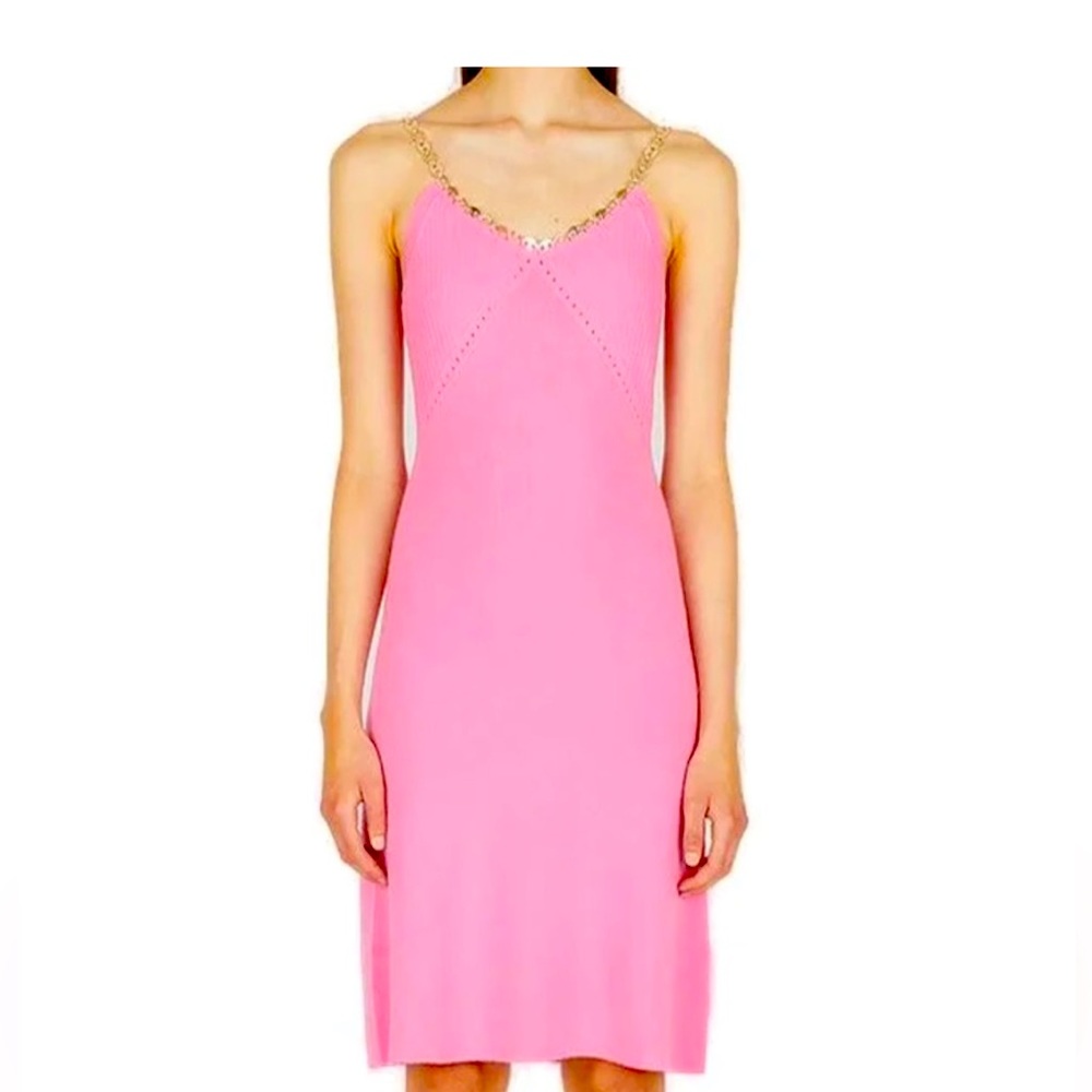 💕 Paco RABANNE Merino Wool Dress in Pink - medium but stretchy! NWOT